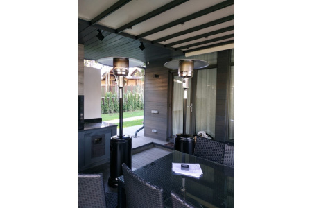 Уличный газовый обогреватель Stalleh VarmGas Black