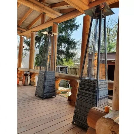 Уличный газовый обогреватель WWT 13I Rotang Grey