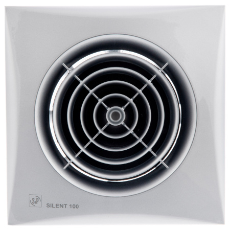 Вентилятор вытяжной Soler&Palau Silent-100 CZ Silver