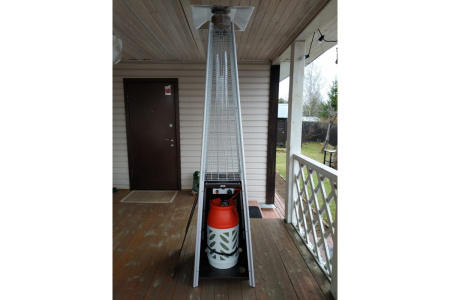 Уличный газовый обогреватель Stalleh Pyramid X4 Black