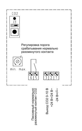 Датчик содержания углекислого газа SHUFT KCO2