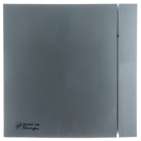 Вентилятор вытяжной Soler&Palau Silent-100 CRZ Grey Design-4C (с таймером)