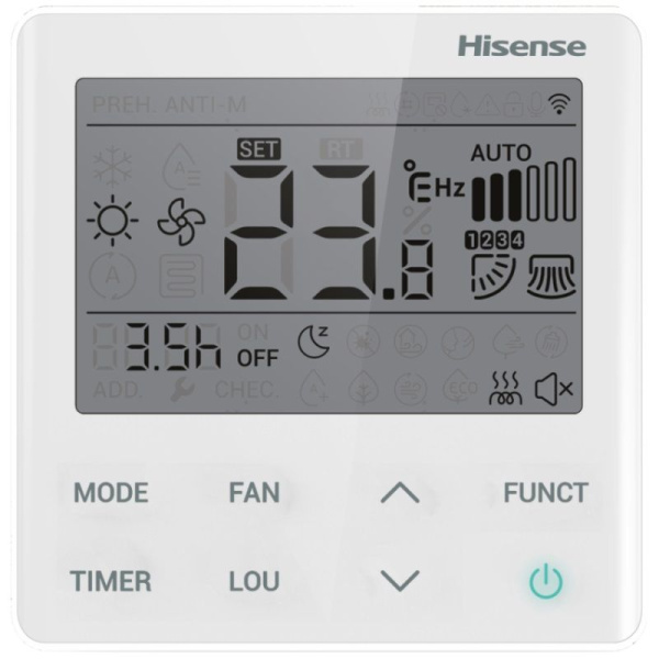 Канальная сплит-система Hisense HEAVY EU DC INVERTER ADT-18UX4RCL8/AUW-18U4RS7