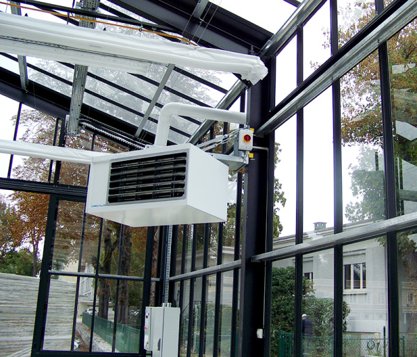 Газовый воздухонагреватель ТЕПЛОМАШ серии THG КЭВ-35THG