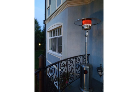 Уличный газовый обогреватель Stalleh VarmGas Steel