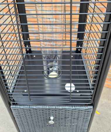 Уличный газовый обогреватель WWT 13I ROTANG Black mini