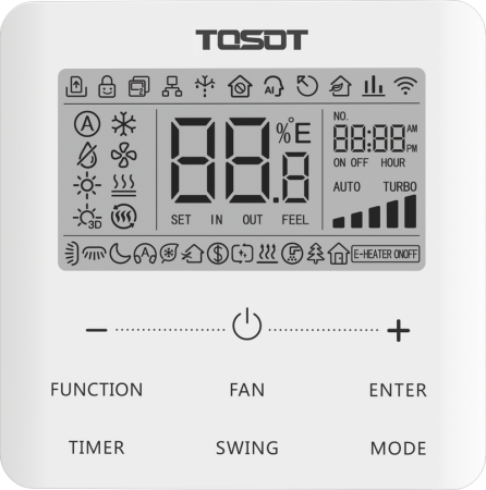 Напольно-потолочная сплит-система Tosot T36H-ILFA/I/T36H-ILUA/O