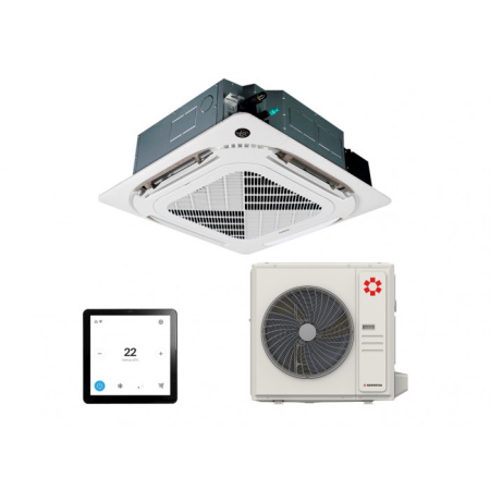 Кассетная сплит-система Kentatsu Inverter 2025 KSVB165HZRN1W / KSUNB165HZRN3