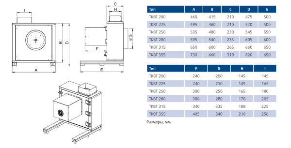 Вентилятор вытяжной кухонный Sysimple TKBT 315M
