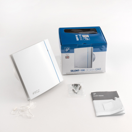 Вентилятор вытяжной Soler&Palau Silent-100 CMZ Design (шнуровой выключатель)