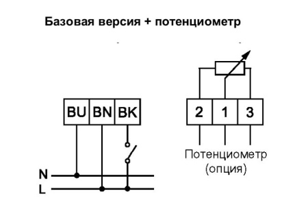 Электроприводы без возвратной пружины Gruner 227-230-05-P5