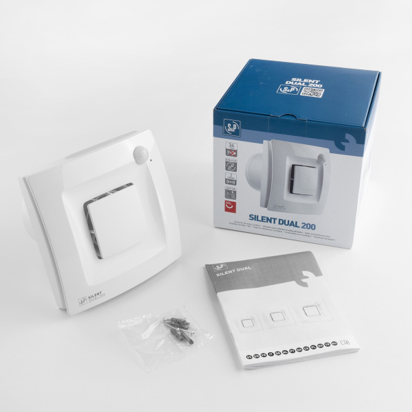 Вентилятор вытяжной Soler&Palau SILENT DUAL 200